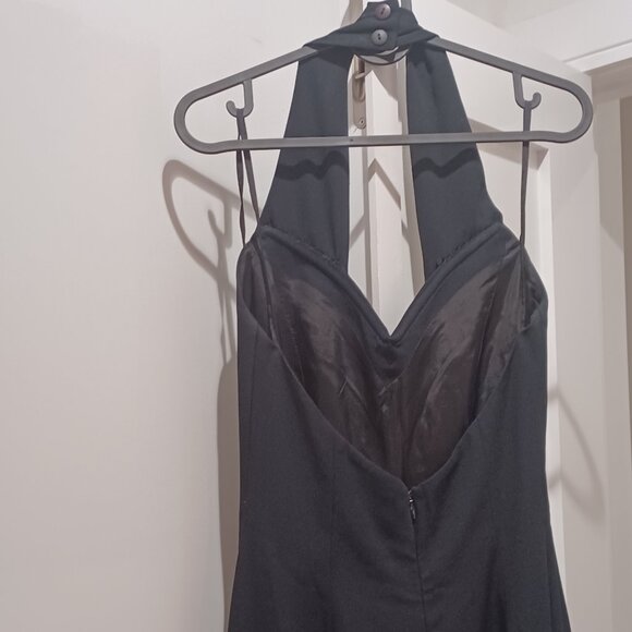 Party time. Black pant one piece suit. - Picture 4 of 6